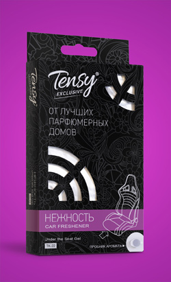 TK-22 Ароматизатор "Tensy" эксклюзив (Нежность)гел. осн. с проб., упак(40шт)